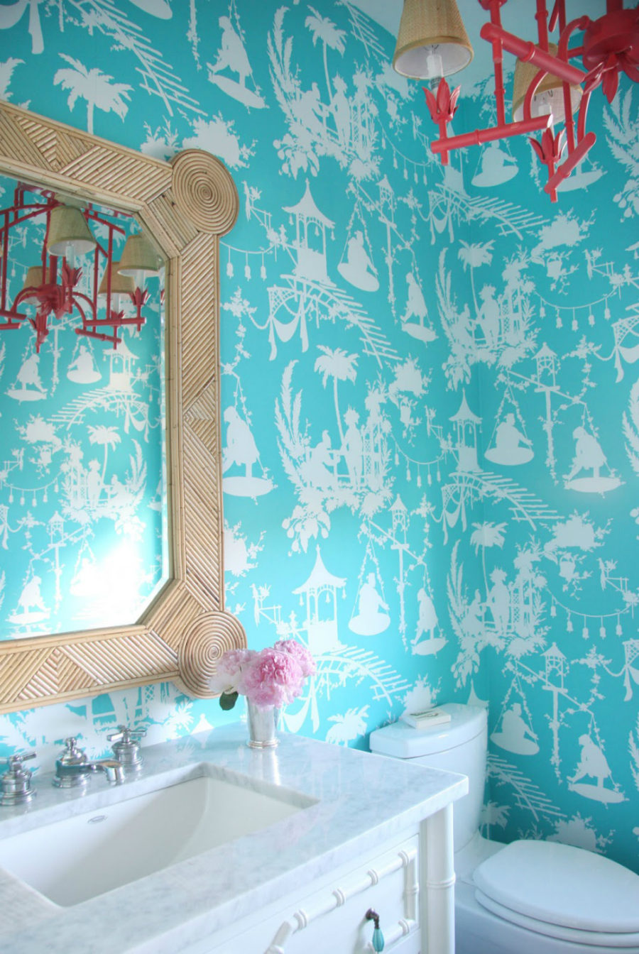 Turquoise wallpaper