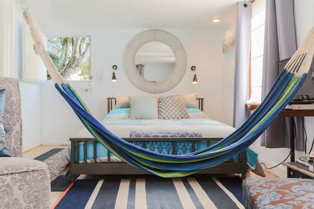 Bedroom hammock idea