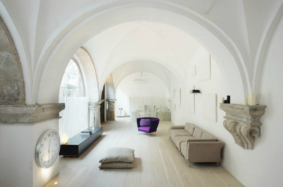 500-year-old cloister conversion by MINIM Design