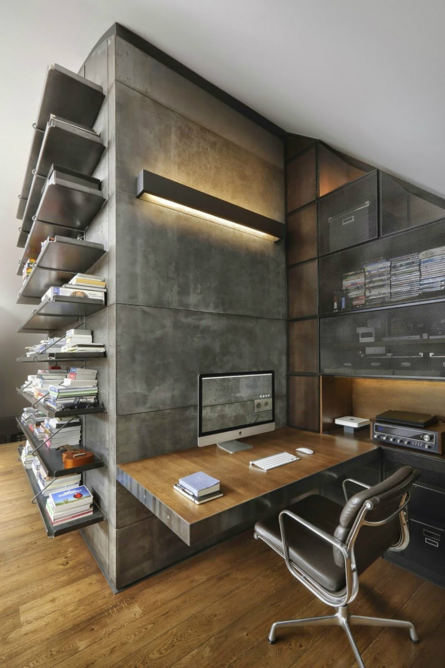 Concrete home office