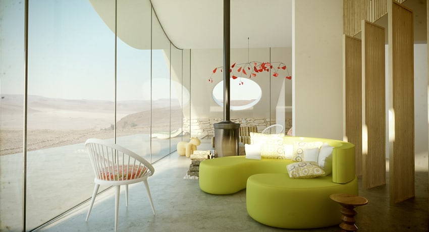 Desert Villa interior