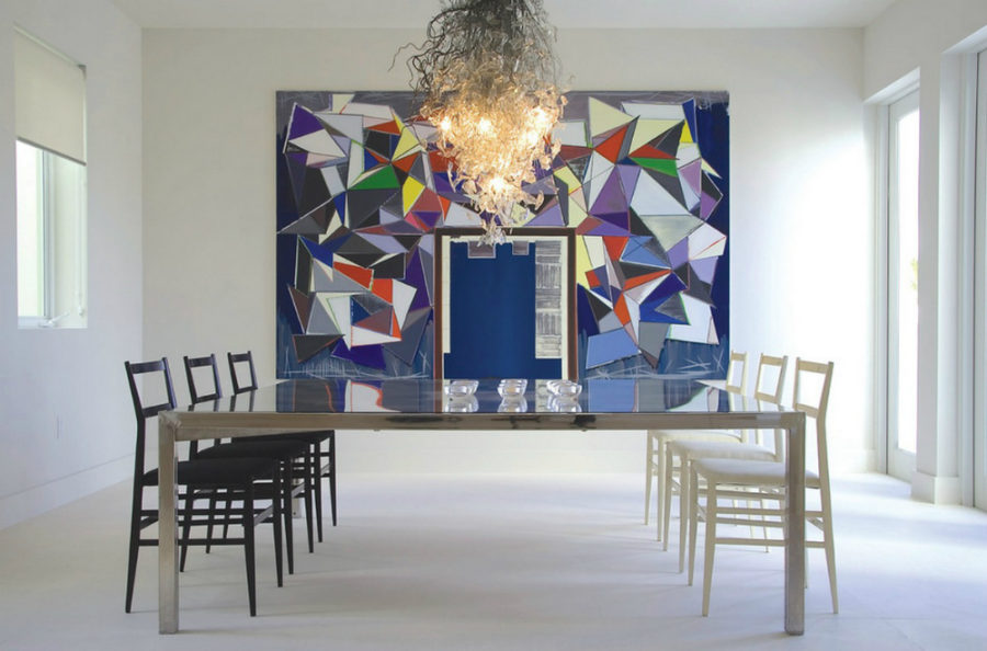 20 Dining Rooms Featuring Artworks That, Contemporary Wall Art For Dining Room