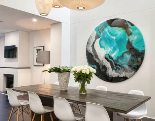20 Dining Rooms Featuring Artworks That Make All The Difference
