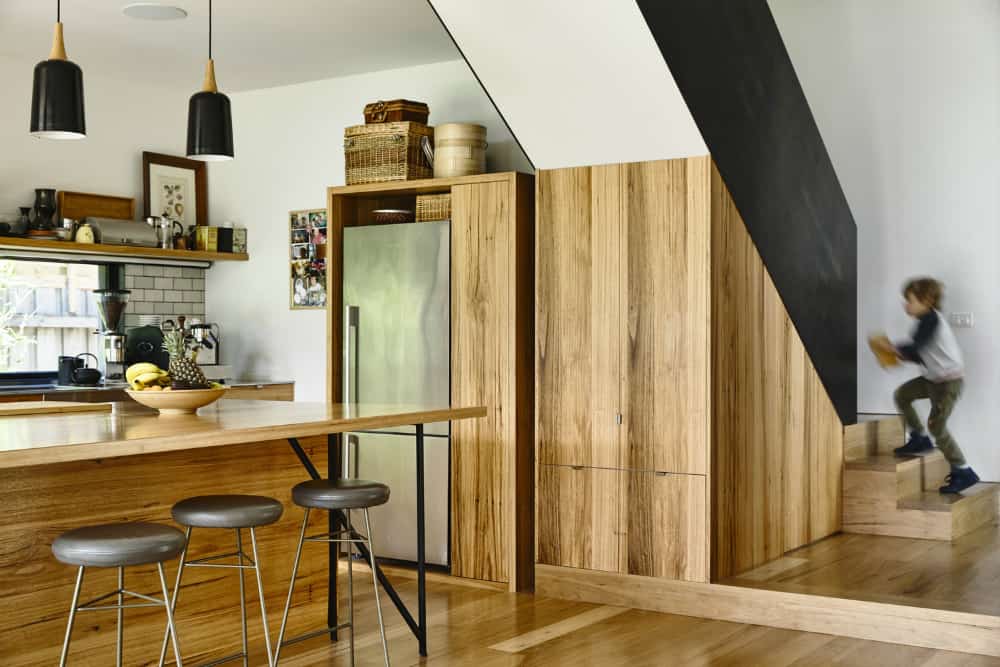 Kitchen made fully out of wood