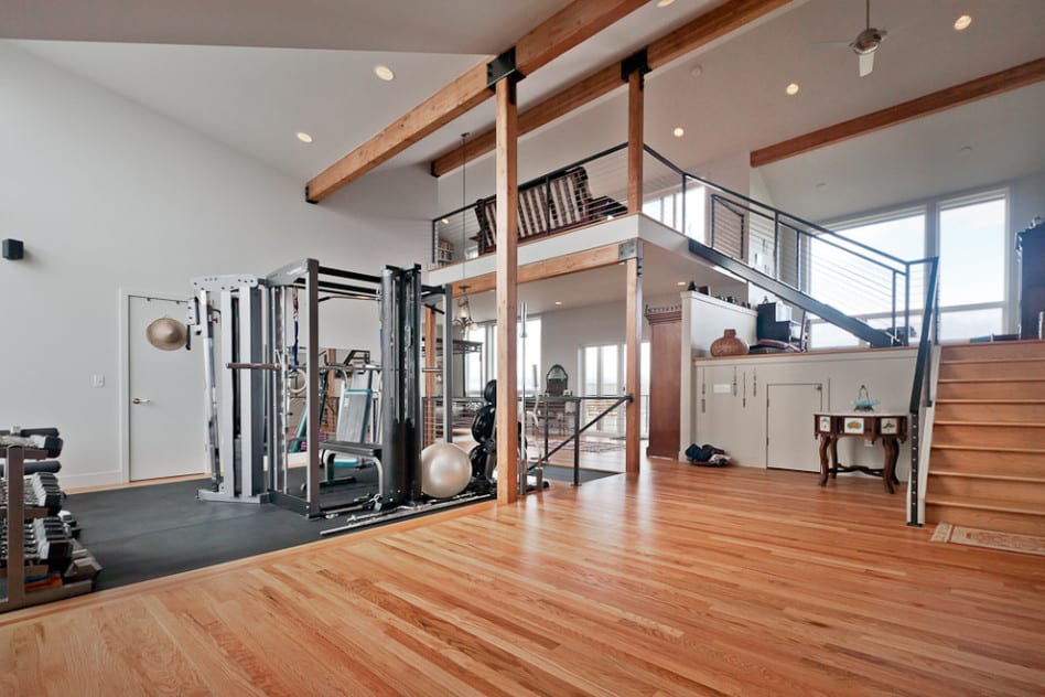Loft home gym