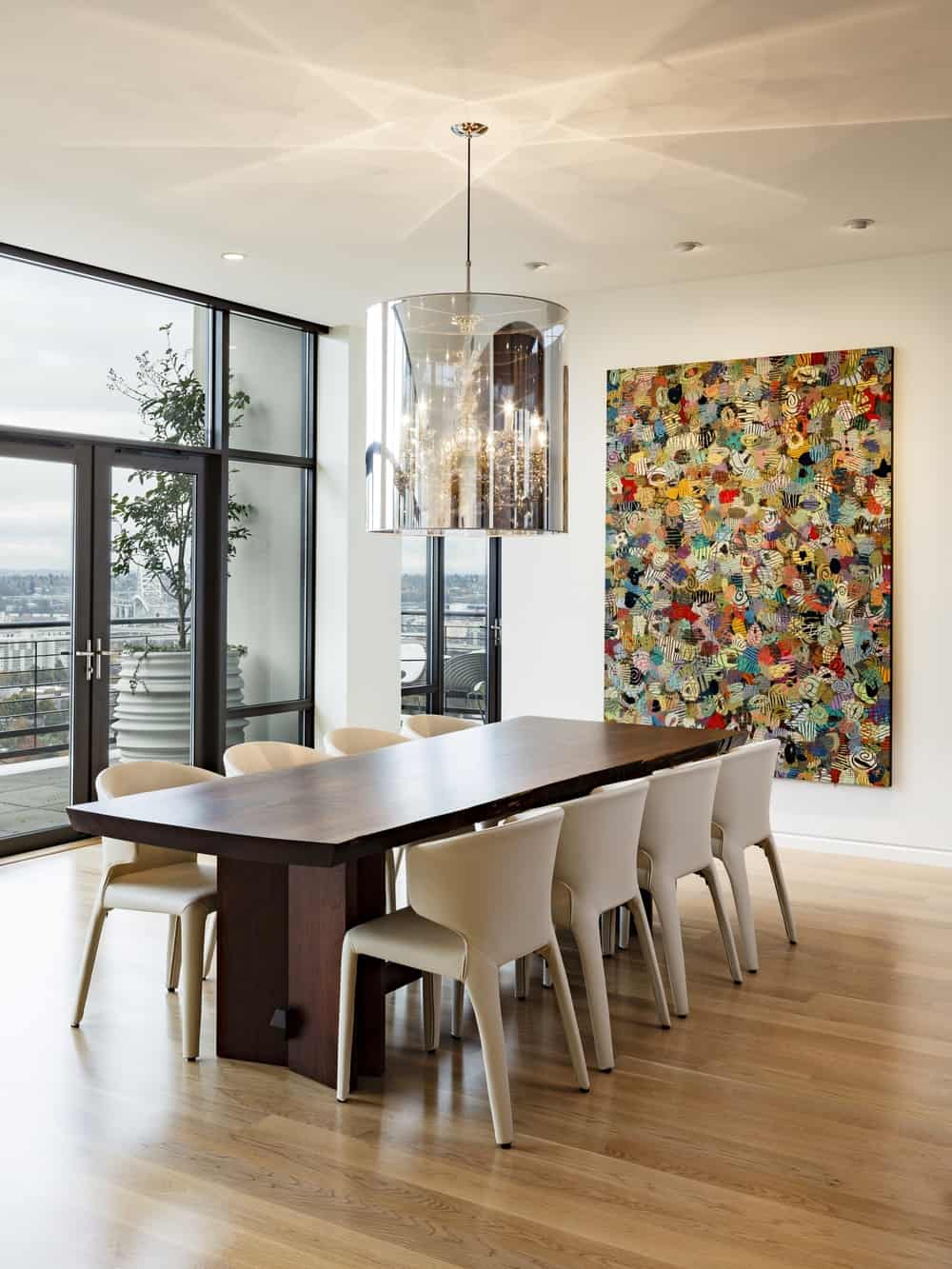 Nob Hill Penthouse dining room by Maven Interiors