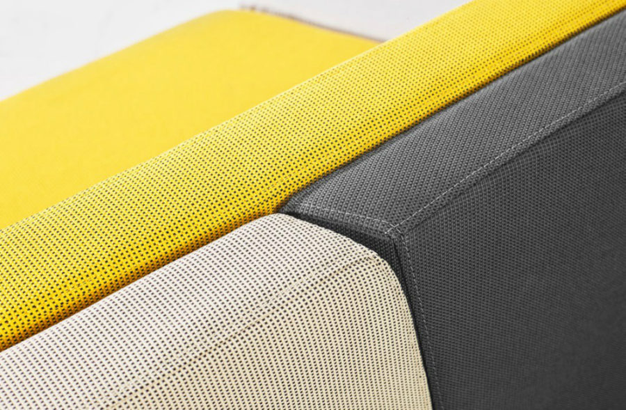 PRISMA fabric detail 900x589 PRISMA Modular Sofa is Most Versatile and Contemporary