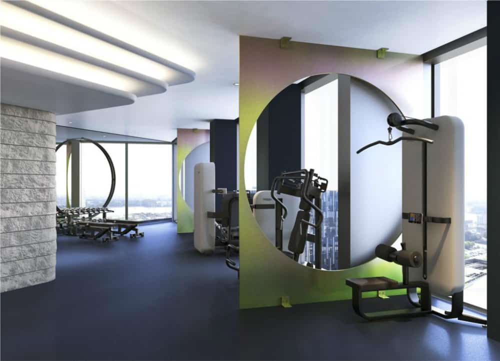 Tom Dixon-designed gym