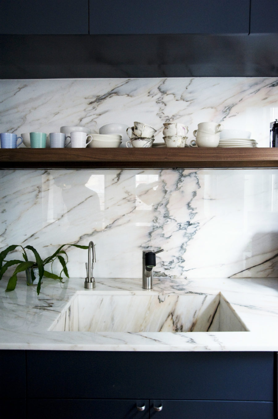 Marble sink