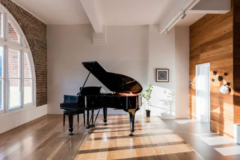 Plenty of space to fit a grand piano