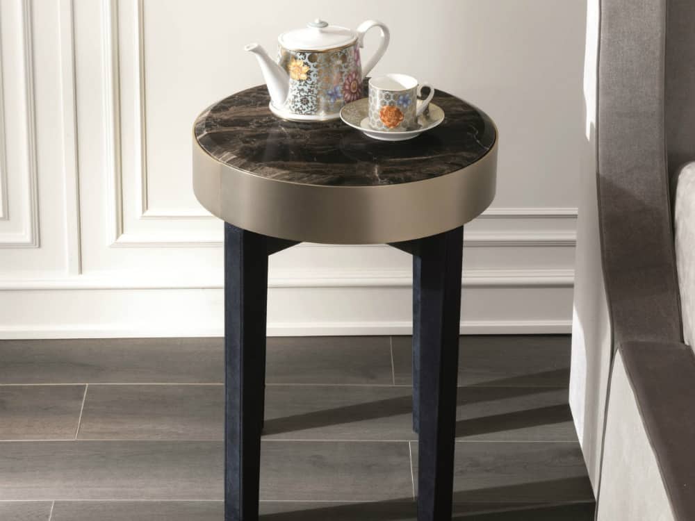 Ring bedside table by Fratelli Longhi