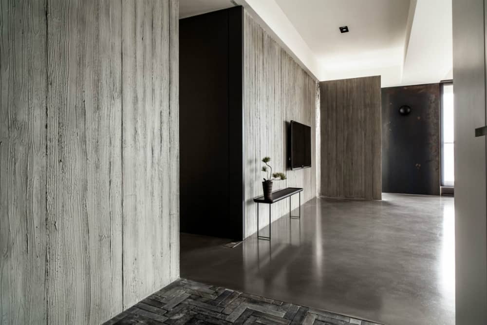 Sophisticated concrete home