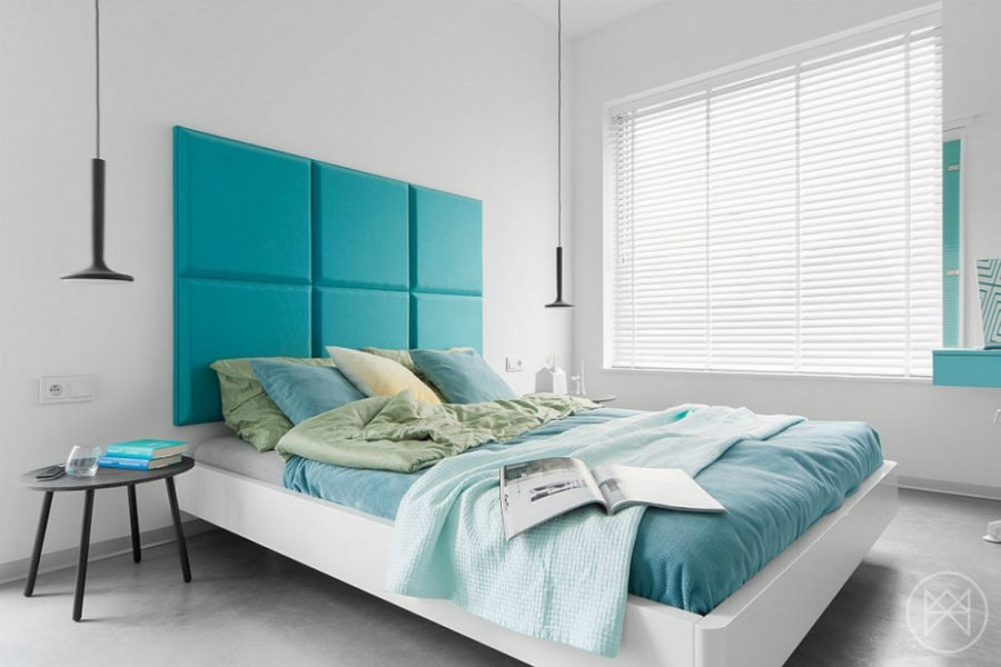 Contemporary bright bedroom by Widawscy Studio Architektury