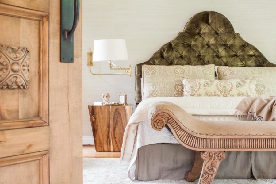 Eclectic bedroom by Marie Flanigan Interiors
