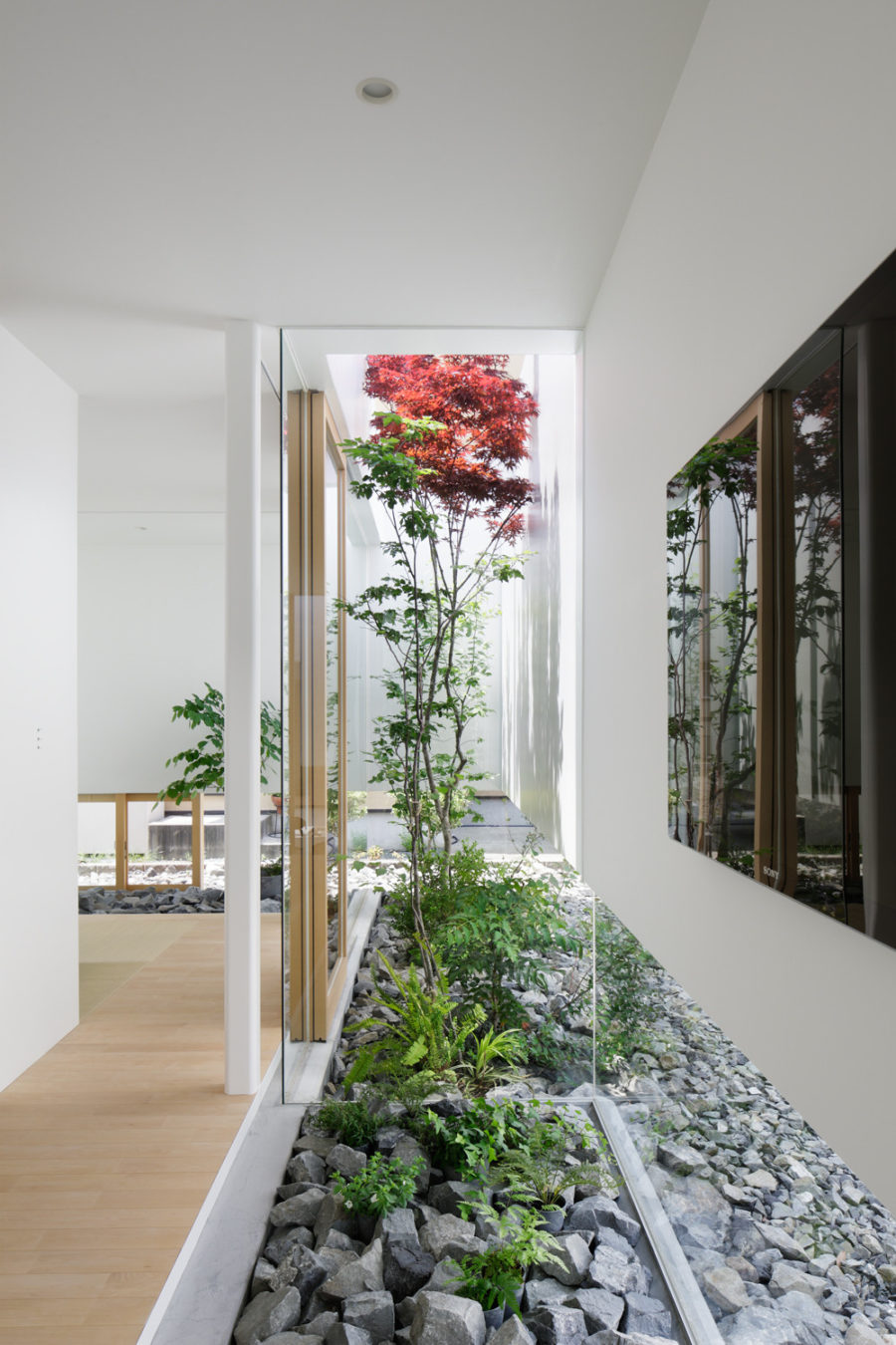 interior greenery house ma green style garden indoor edge architects gardens architecture contemporary