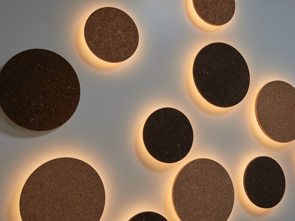 LED cork wall light Ball Cork by Exporlux