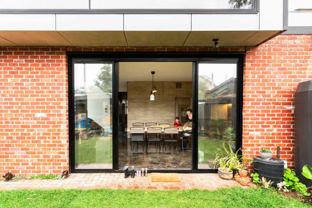 Sliding glass doors is any contemporary home's staple