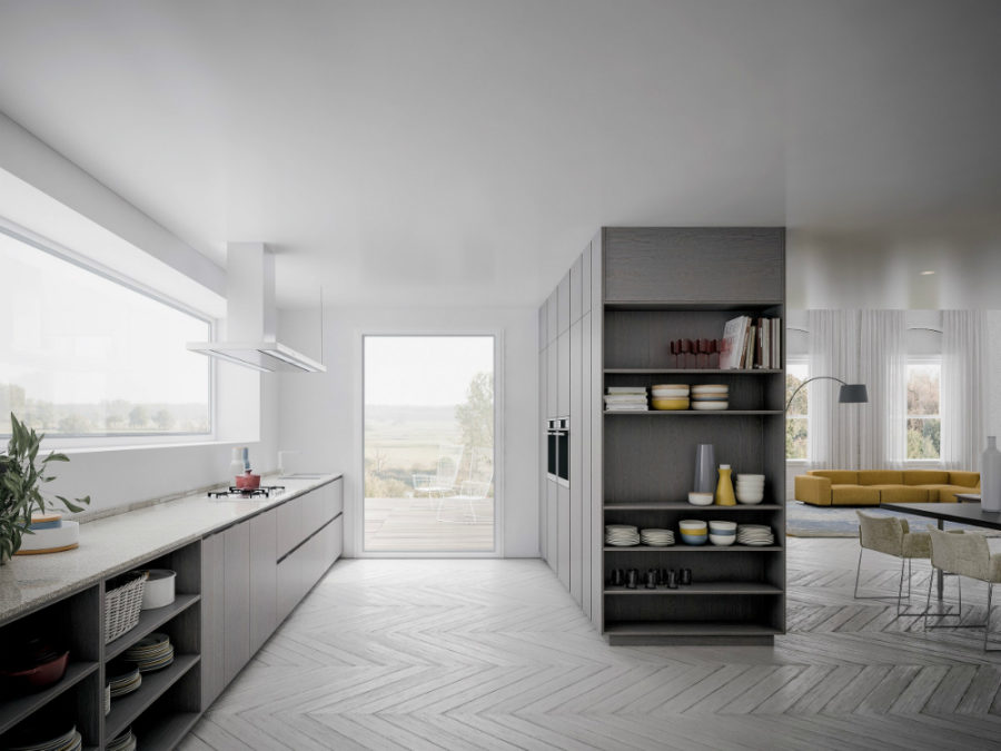 Velvet Profile I kitchen cabinets by GD Arredamenti