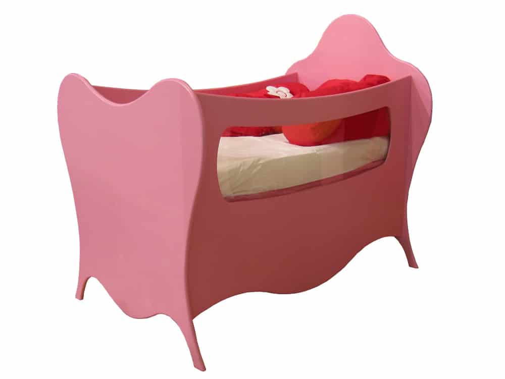 Volute crib from Mathy by Bols