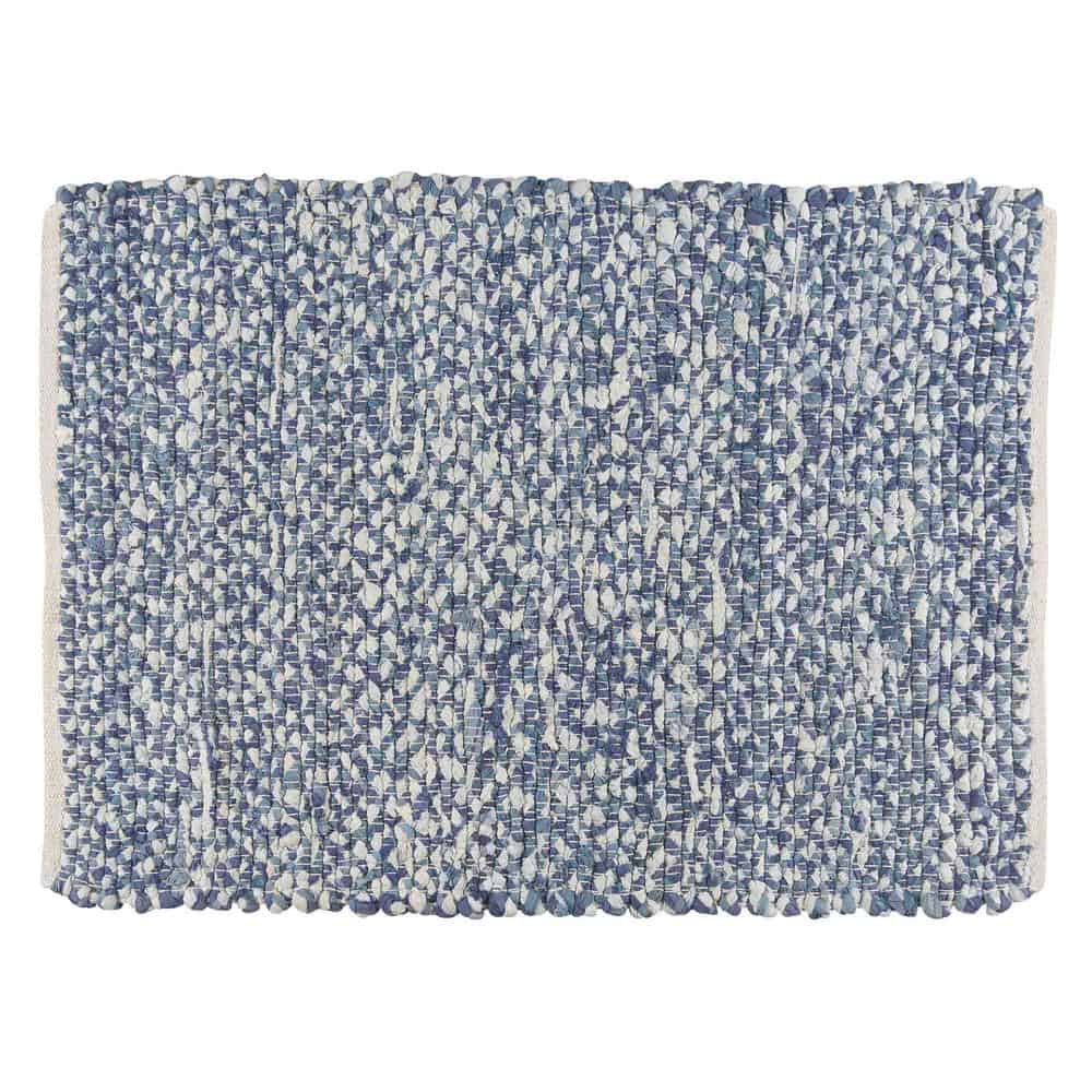 Denim Blue Woven rug from Home depot