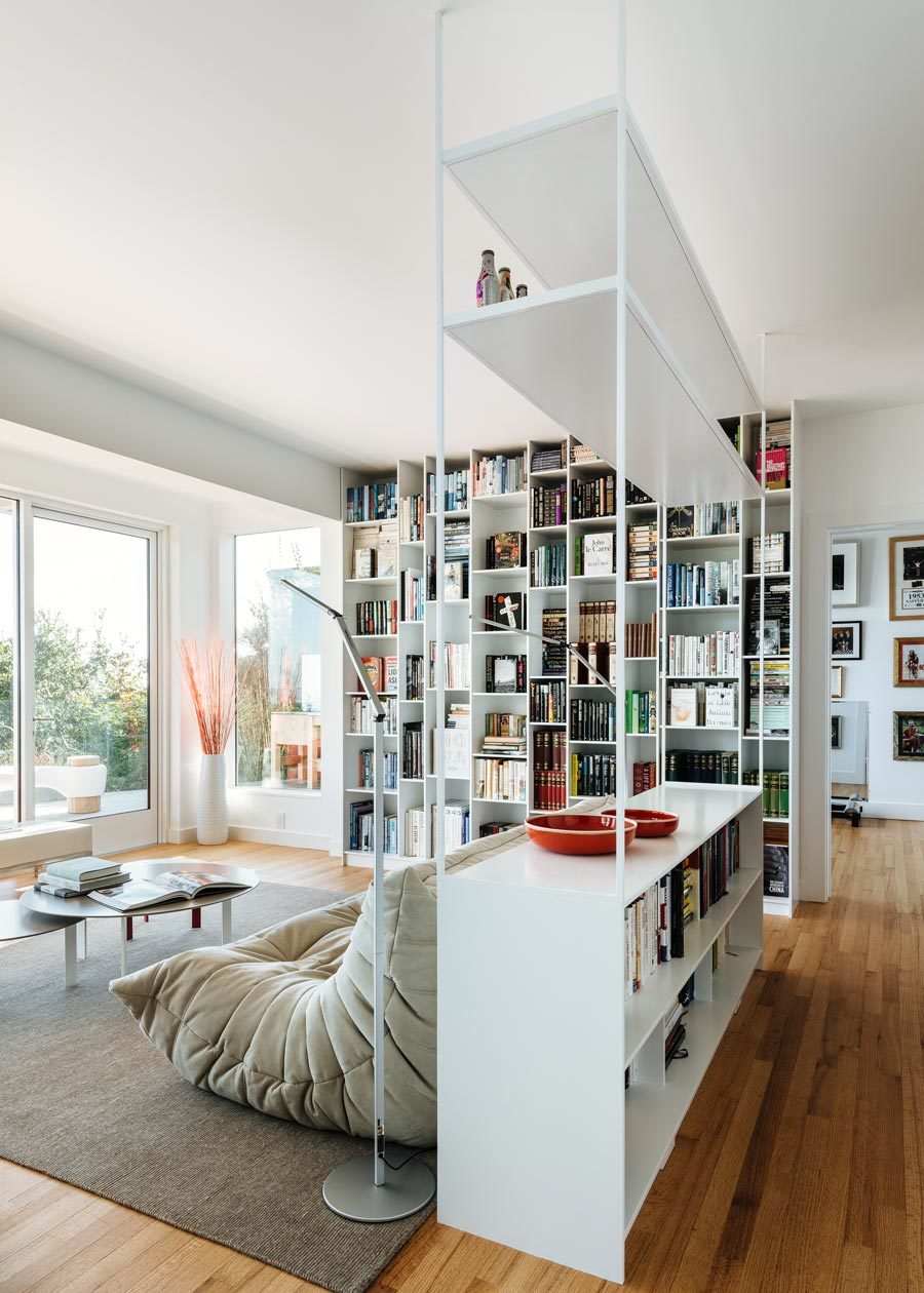 ultra modern home library