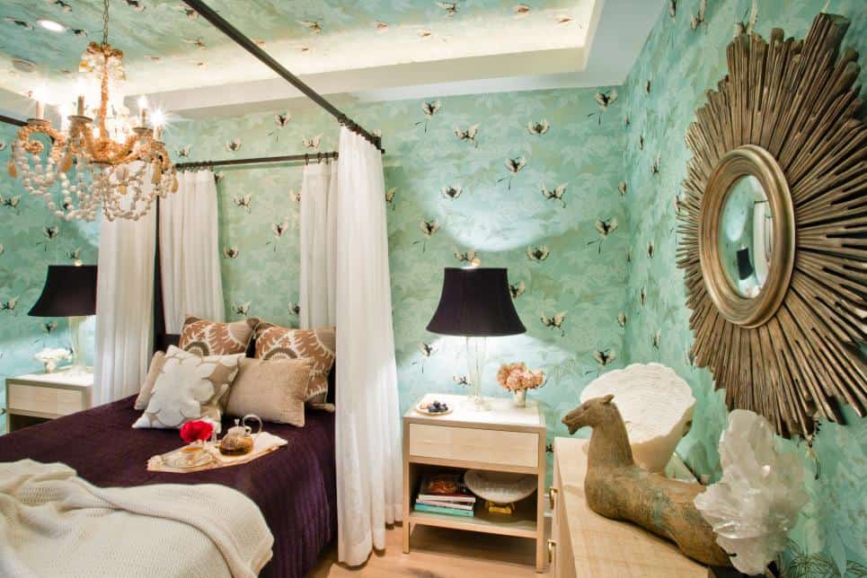 Mid-century modern bedroom by Preston Lee
