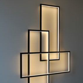 Triple Frame Wall Lamp 285x285 5 Unique Lamp Designs You Should Consider for Your next Remodel