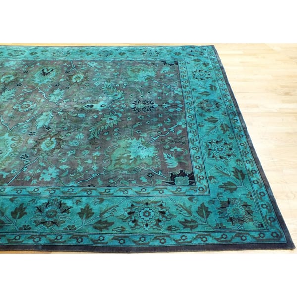 Turquoise rug