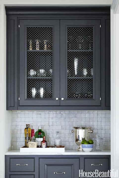 Charcoal Kitchen Cabinets