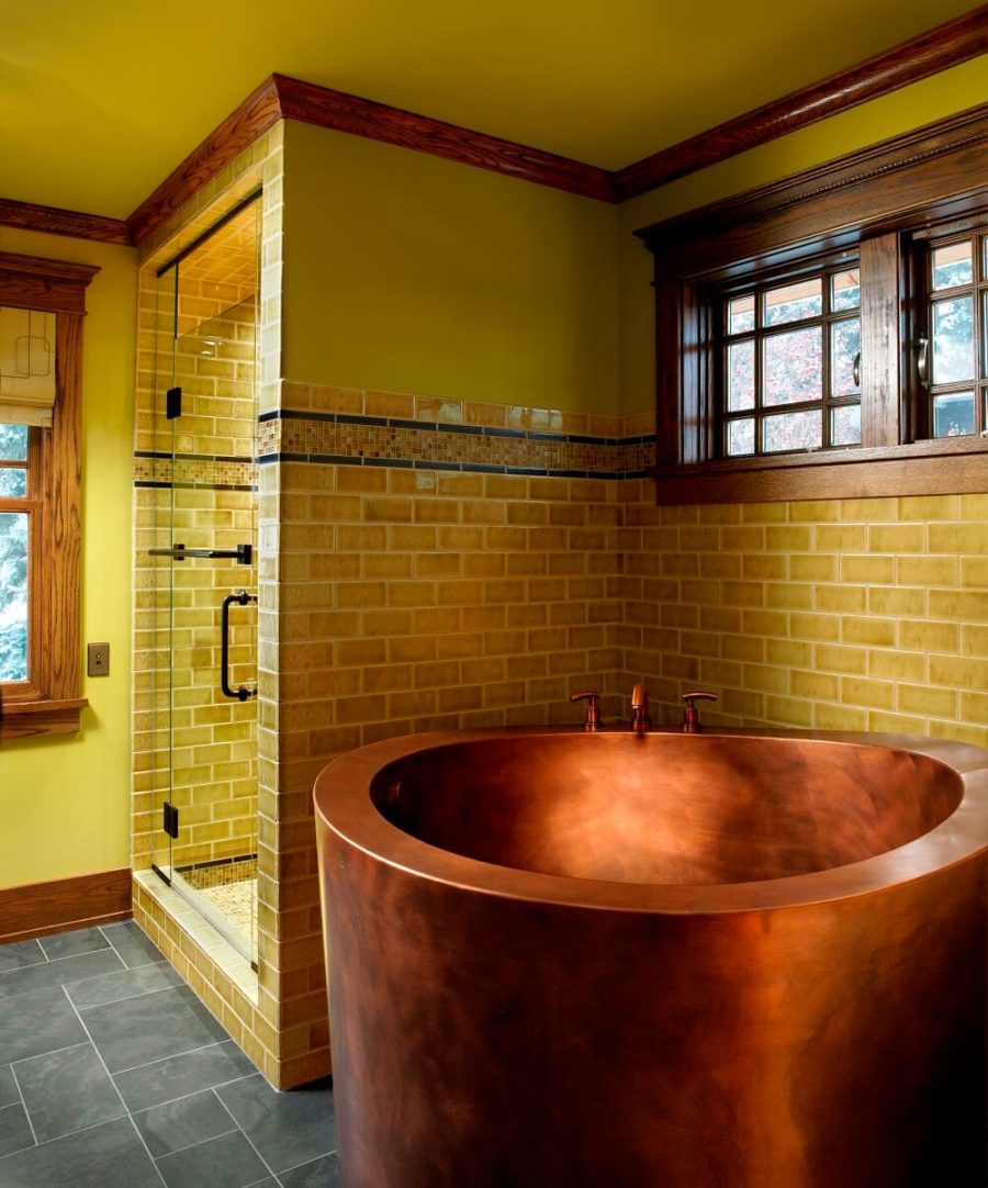 Copper Japanese Soaking Tub 900x1082 19 Japanese Soaking Tubs That Bring the Ultimate Comfort