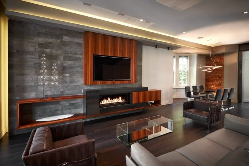 40 Dark Hardwood Floors That Bring Life, Design Ideas Living Room Dark Hardwood Floors