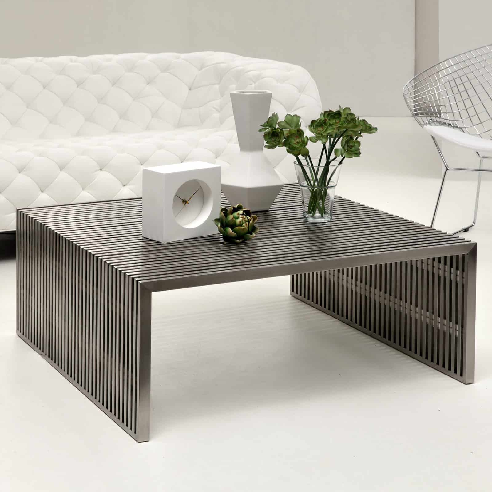 Rectangle modern coffee table