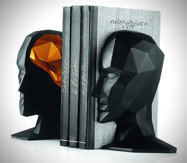knowledge in the brains unique bookends
