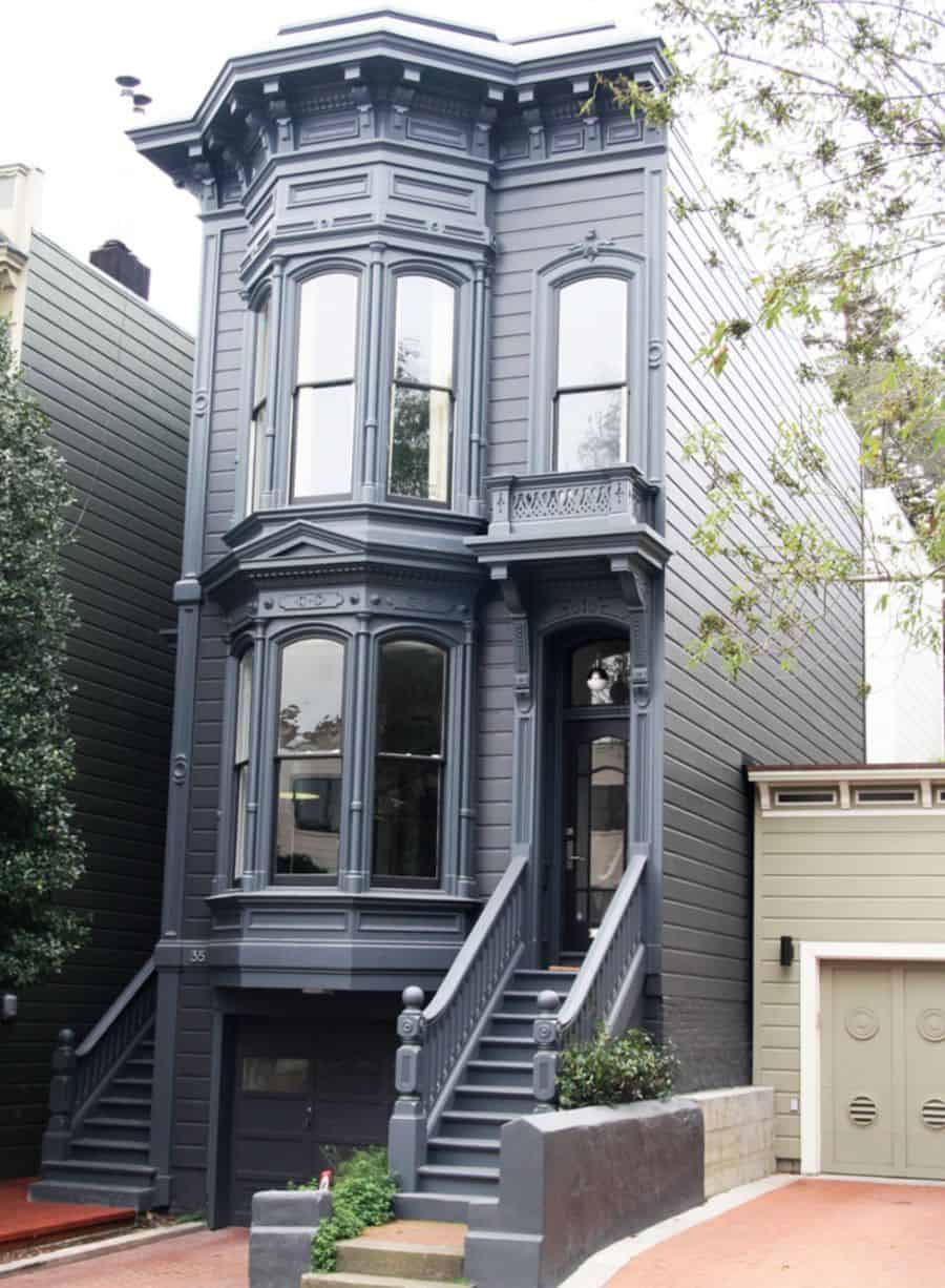 Get city living with a Victorian townhouse like this