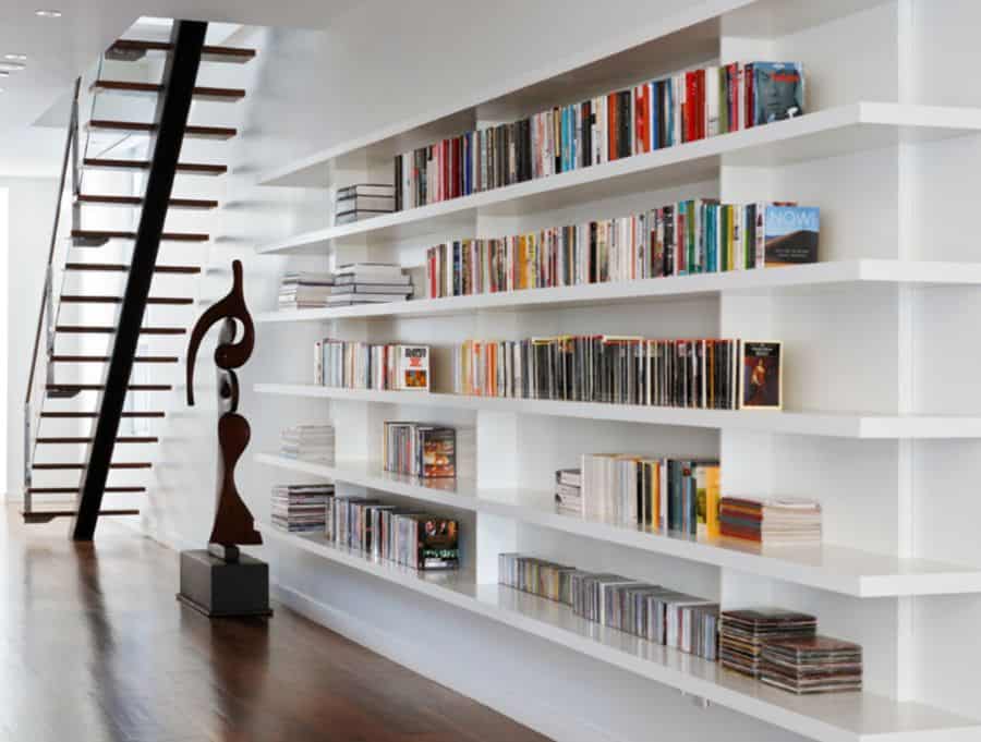 23 Built In Bookshelves Home Interior, How To Light A Built In Bookcase