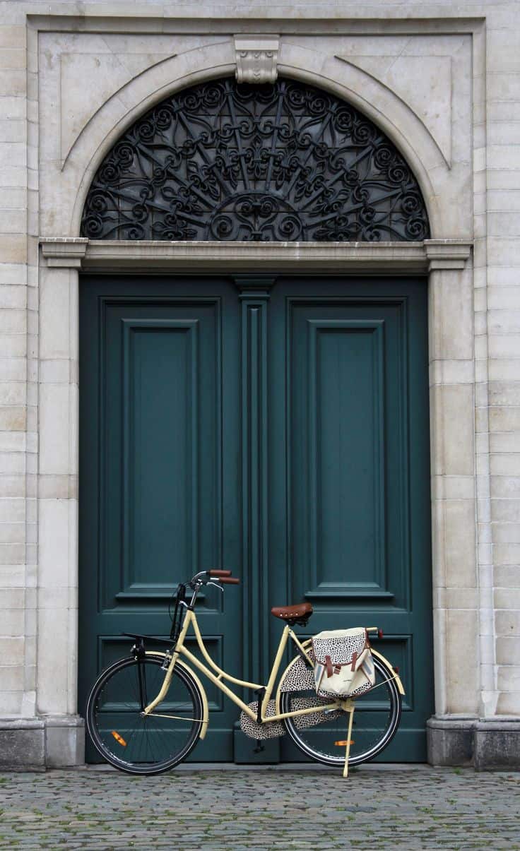 gorgeous front door design in france