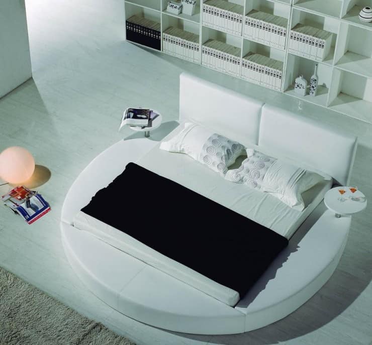 Contemporary_White_Leather_Headboard_Round_Bed-740x687