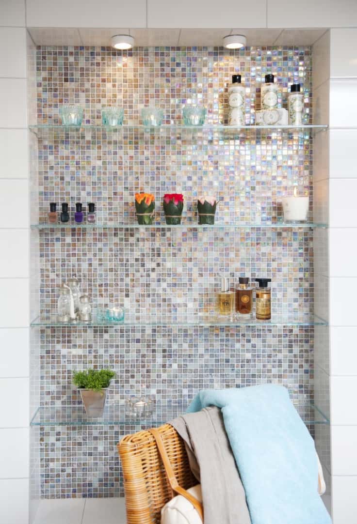 glass tile backsplash ideas