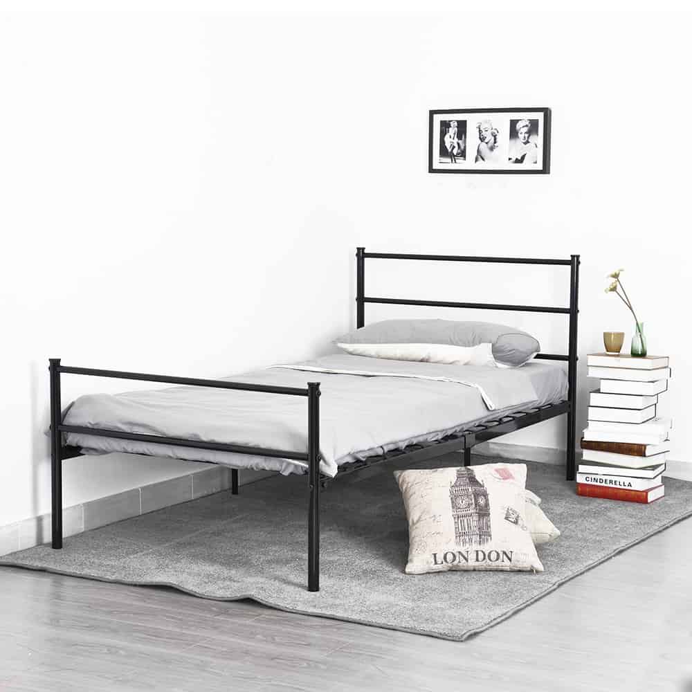 stainless-steel-Single-bed-Frame-Good-looking-and-font-b-modern-b-font-style