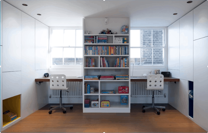 bookcase middle