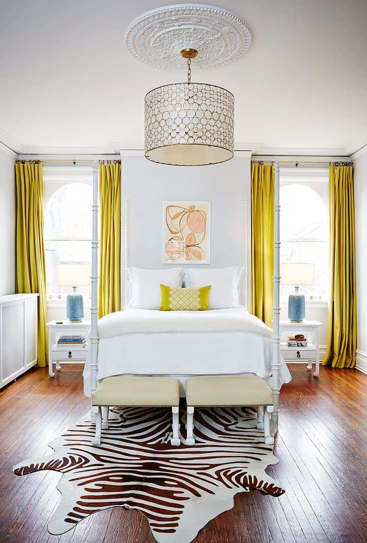 Yellow is a powerful color. Therefore, don't be surprised if you fall in love with having such a bold color in your home after you have yellow curtains.