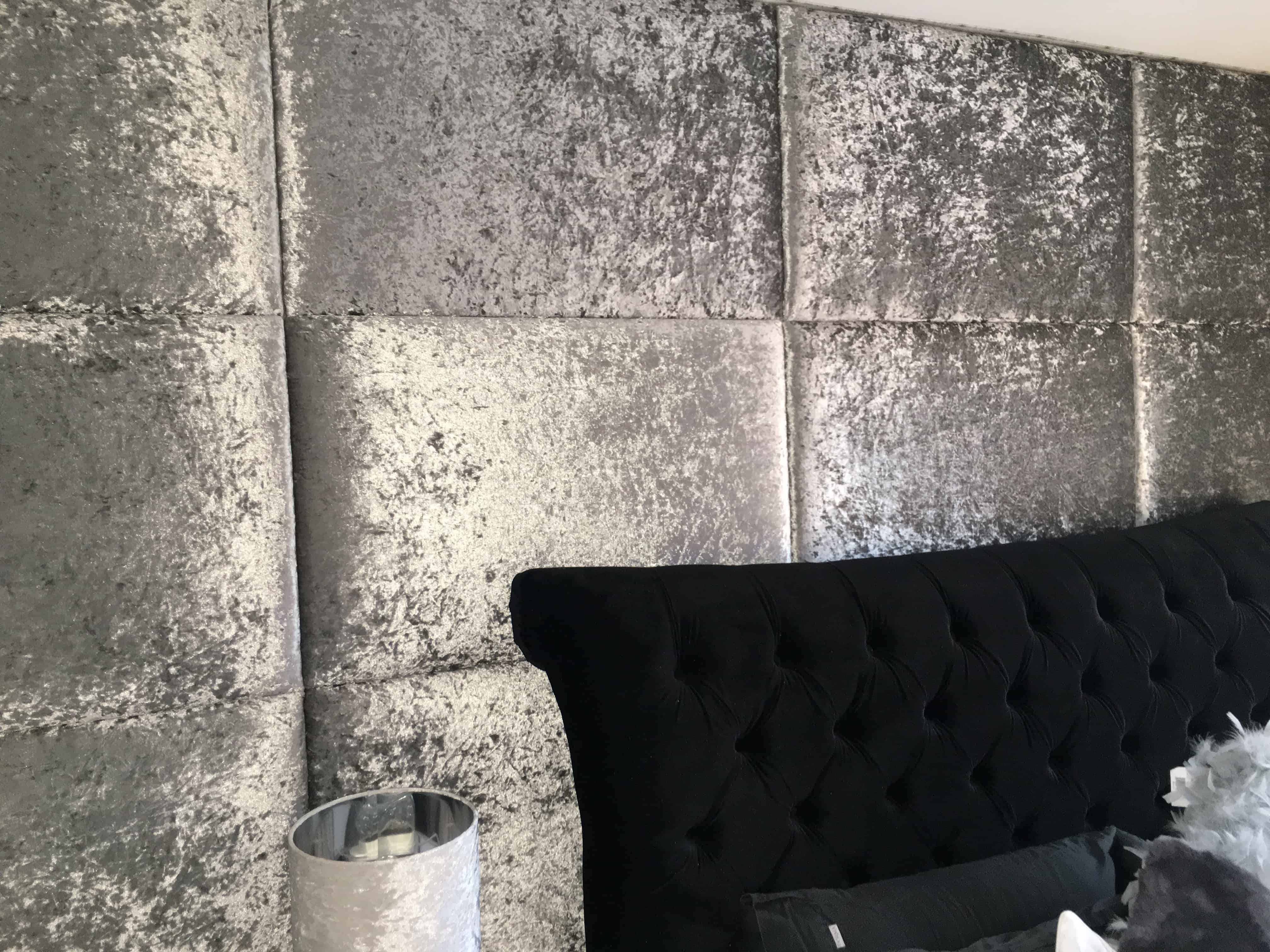 If velvet walls may seem like a bit too much you may want to consider a velvet accent wall.