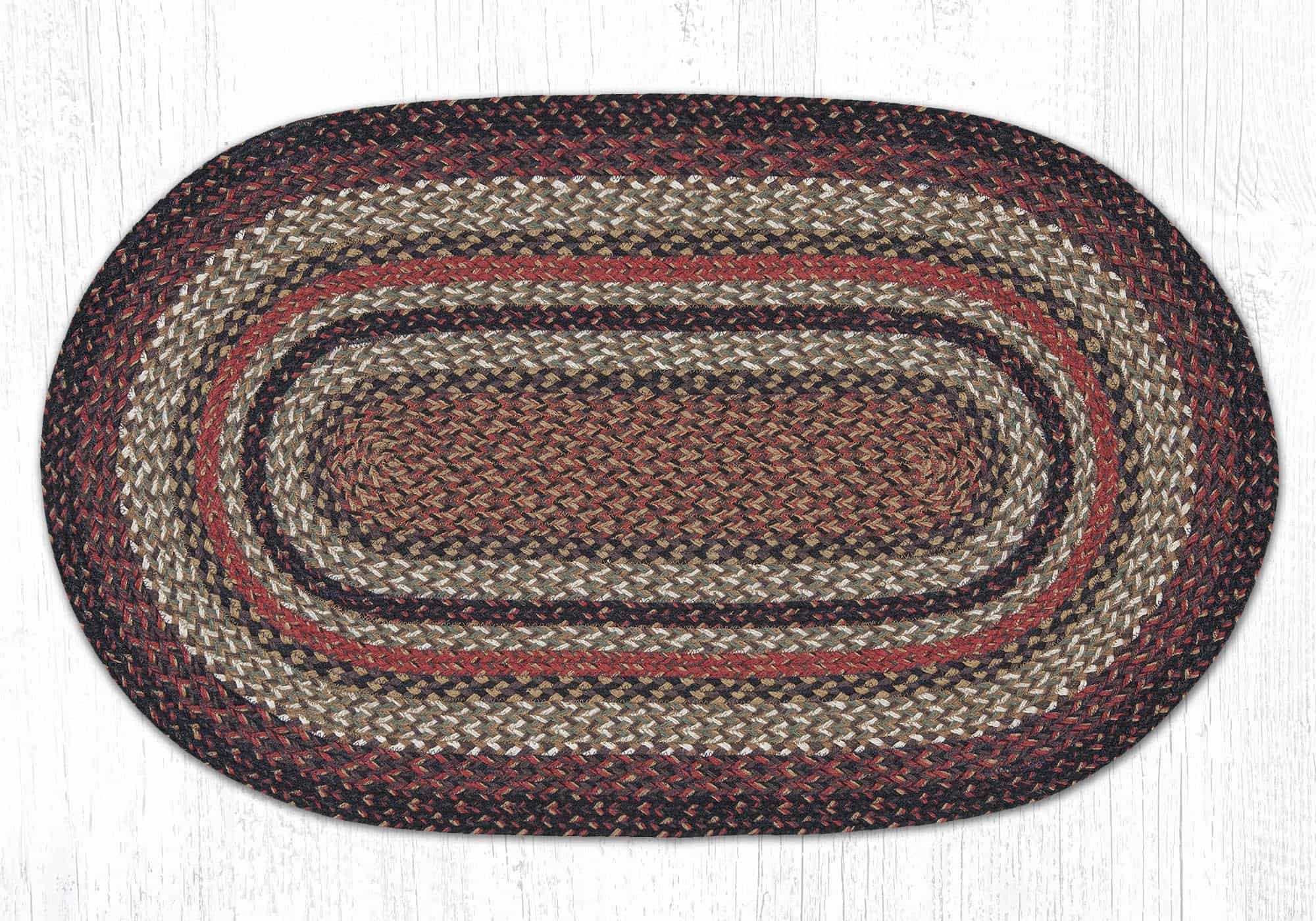 braided rug