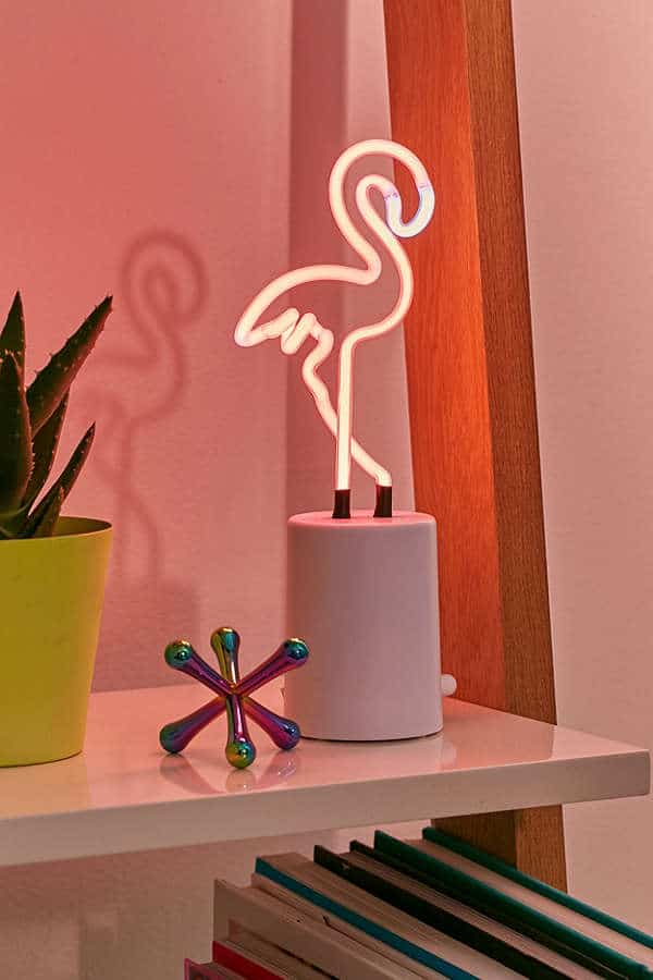 flamingo marguee table lamp