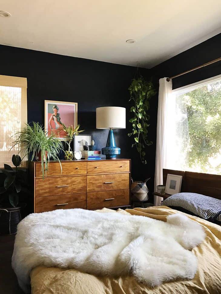 These 15 Black Bedrooms Will Add Just The Right Amount of