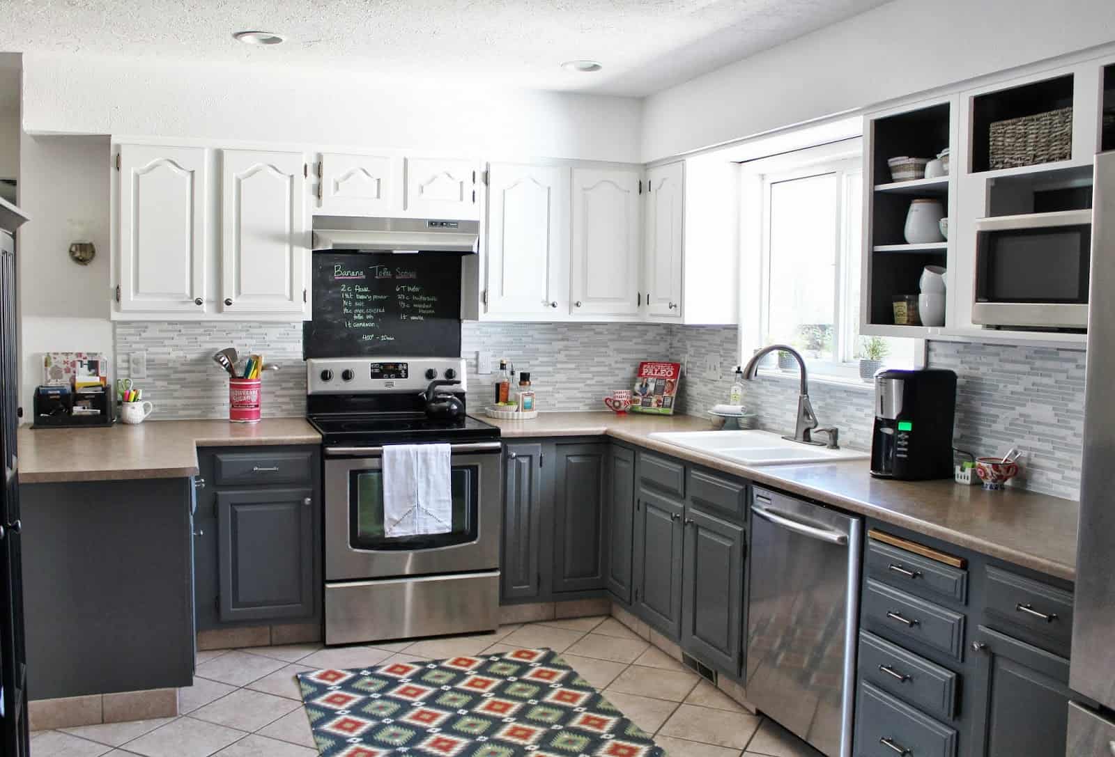 modern white and grey kitchens