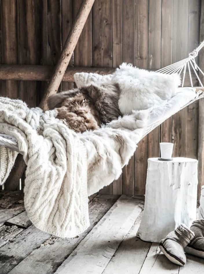comfy cozy indoor hammock