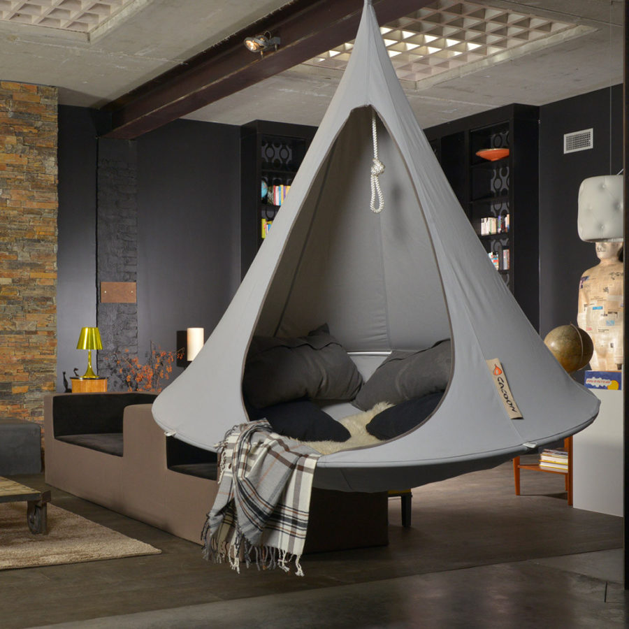 indoor cacoon hammock 900x900 15 Indoor Hammocks That Will Ignite Everyones Relaxation