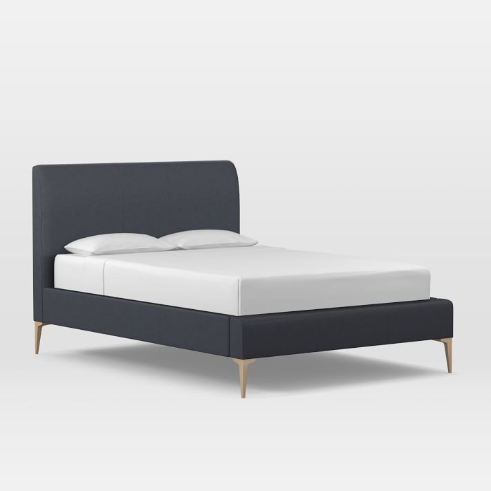 modern charcoal bed 15 Pieces of Modern Bedroom Furniture To Peek At