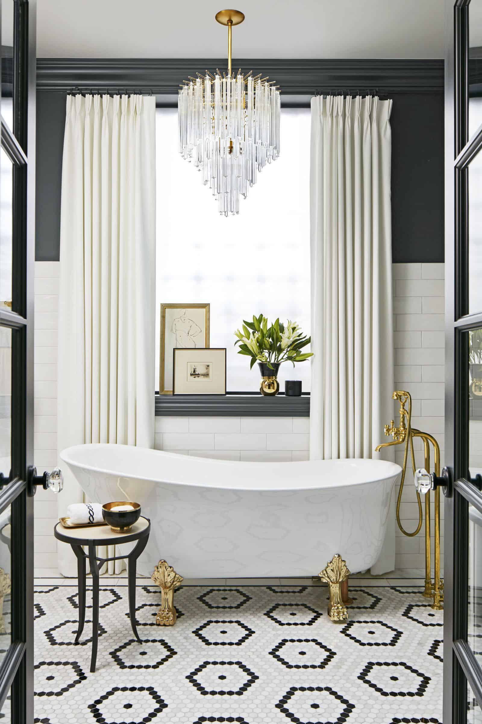 glam master bathroom - Идеи модернизации ванной комнаты